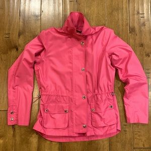 LAUREN RALPH LAUREN PINK WIND BREAKER/ RAIN JACKET